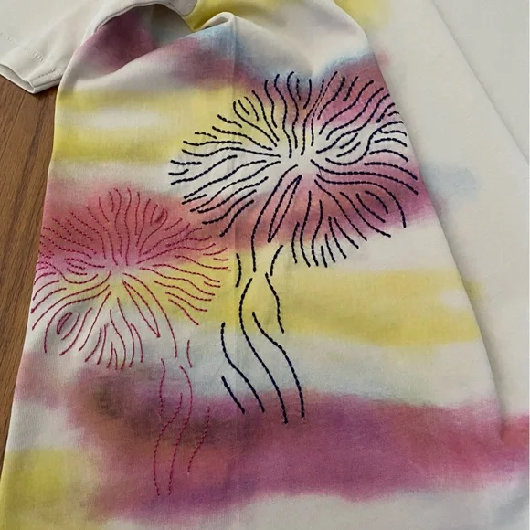 Scotch & Soda Blurred Landscape Artwork T-Shirt - Picture 9 of 11